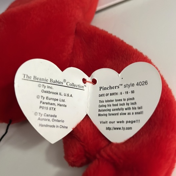 Ty Beanie Baby - Pinchers - Picture 9 of 11